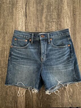 Madewell Denim Waistband Detail - Blue